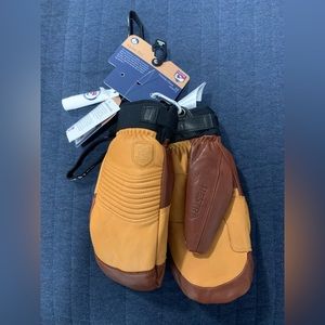 Hestra Freeride CZone Mitt - Cork/Brown